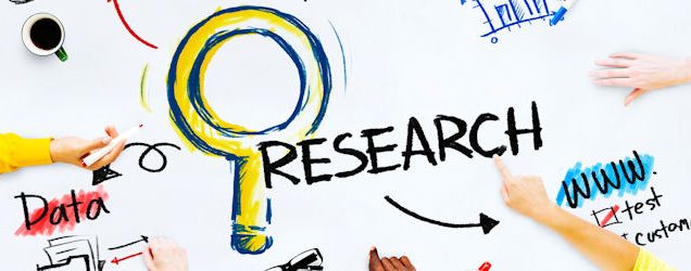 Group of People with Research Concept