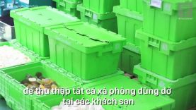 Điều gì sẽ xảy ra với những bánh xà phòng còn thừa ở khách sạn?