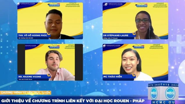 Giới thiệu chương trình liên kết với Đại học Rouen (Pháp) năm 2022