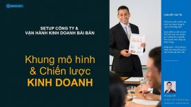 Setup công ty & vận hành kinh doanh bài bản | Bài 2 – Khung mô hình kinh doanh