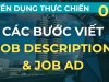 Các bước viết Job description và job ad – Tuyển dụng thụec chiến kiểu Mỹ