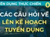 Lên kế hoạch tuyển dụng – Những câu hỏi cần đặt ra – Tuyển dụng thực chiến kiểu Mỹ