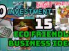 15 INNOVATIVE SUSTAINABLE & ECO FRIENDLY BUSINESS IDEAS