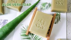 How to make aloe vera handmade soap