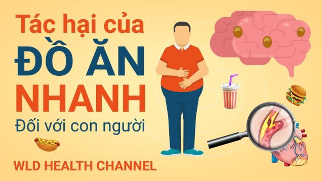 Tác hại của đồ ăn nhanh tới sức khỏe con người